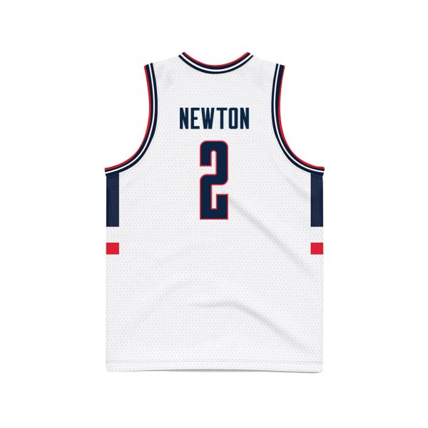 Cheap Tristen Newton 2 UConn Huskies 2024 National Champions Patch Men's Basketball - Unisex Jersey - Image 2