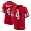 Jake Moody 4 San Francisco 49ers Game Scarlet Men Jersey For Sale