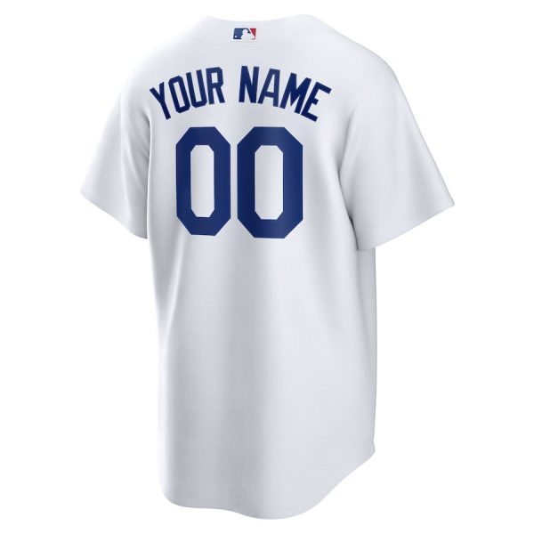 Los Angeles Dodgers 2024 World Series Home Custom White Men Jersey - Image 3