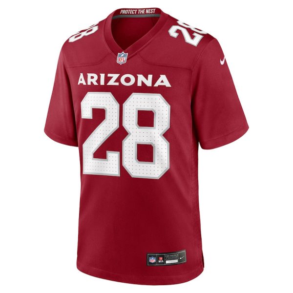 Elijah Jones 28 Arizona Cardinals Team Game Men Jersey Cheap- Cardinal - Image 2