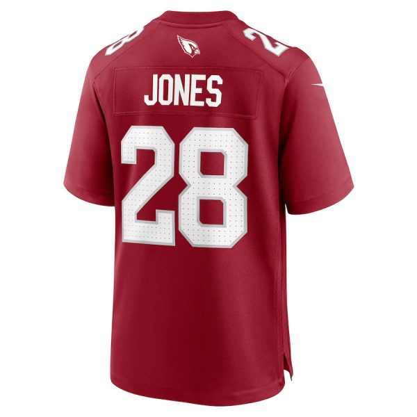 Elijah Jones 28 Arizona Cardinals Team Game Men Jersey Cheap- Cardinal - Image 3