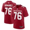 Will Hernandez 76 Arizona Cardinals Team Game Men Jersey For Sale- Cardinal