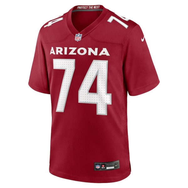 Isaiah Adams 74 Arizona Cardinals Team Game Men Jersey Online Cheap- Cardinal - Image 2