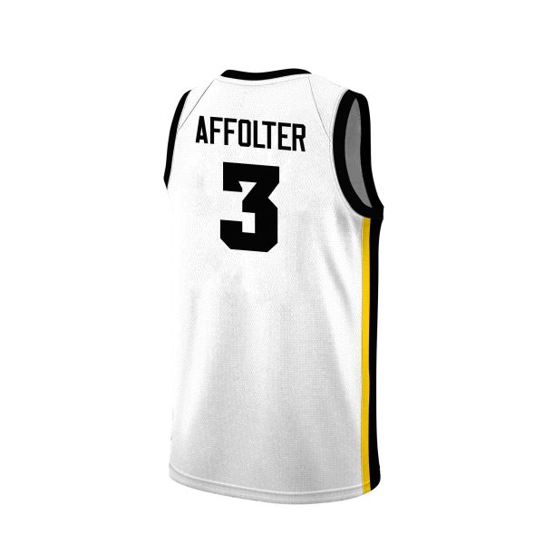 Sydney Affolter 3 Iowa Hawkeyes 2024 Final Four Patch Women's Basketball Jersey - Unisex Jersey - Image 4