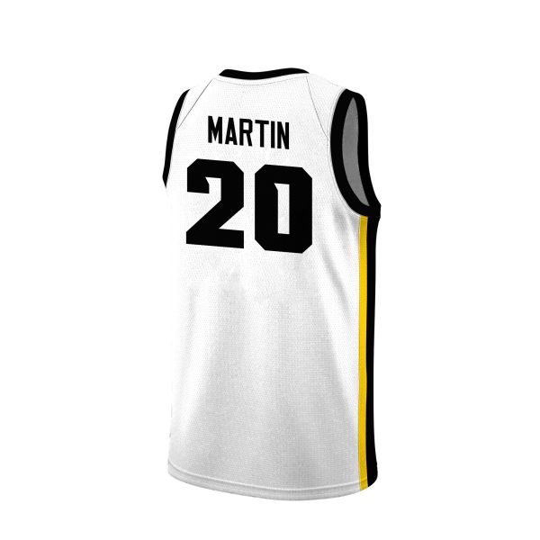 Kate Martin 20 Iowa Hawkeyes 2024 Final Four Patch Women's Basketball Jersey - Unisex Jersey - Image 4
