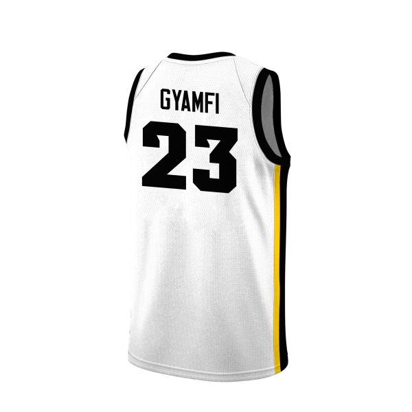 Jada Gyamfi 23 Iowa Hawkeyes 2024 Final Four Patch Women's Basketball Jersey - Unisex Jersey - Image 4