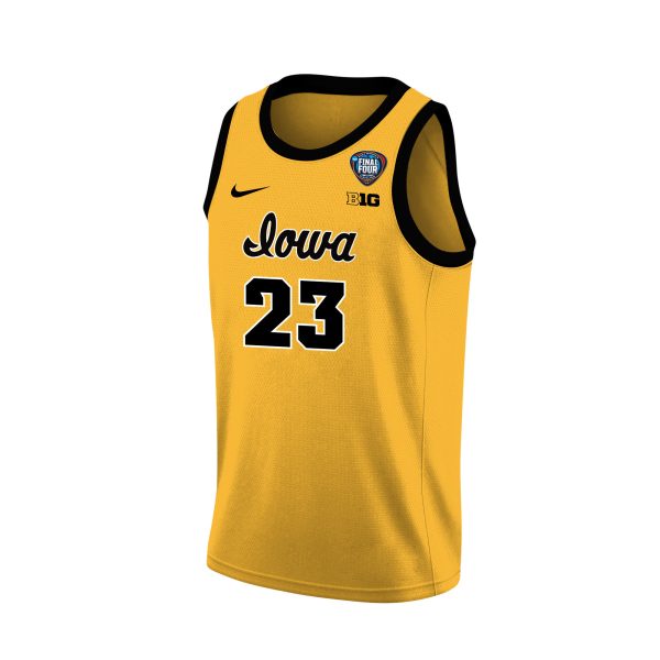 Jada Gyamfi 23 Iowa Hawkeyes 2024 Final Four Patch Women's Basketball Jersey - Unisex Jersey - Image 6