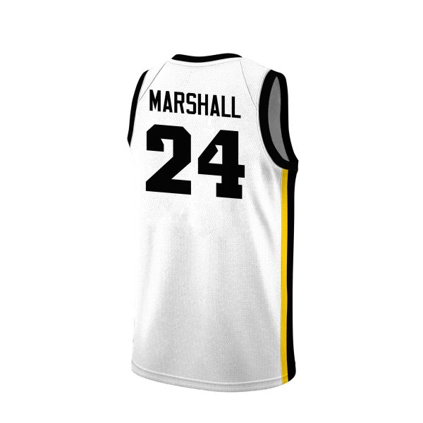 Gabbie Marshall 24 Iowa Hawkeyes 2024 Final Four Patch Women's Basketball Jersey - Unisex Jersey - Image 4