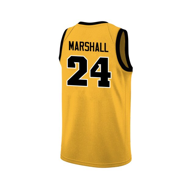 Gabbie Marshall 24 Iowa Hawkeyes 2024 Final Four Patch Women's Basketball Jersey - Unisex Jersey - Image 5
