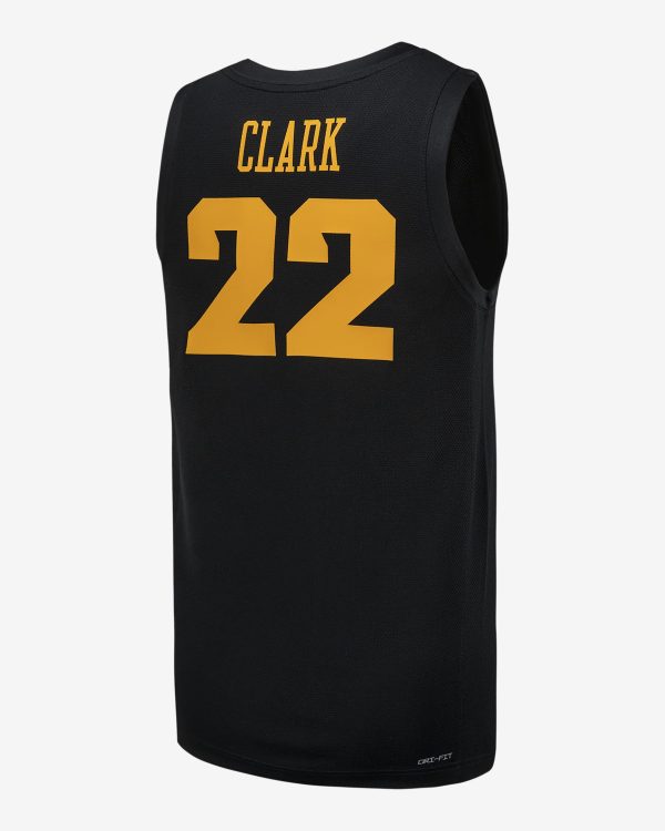 Caitlin Clark 22 Iowa College Basketball Unisex Jersey- Black - Image 2