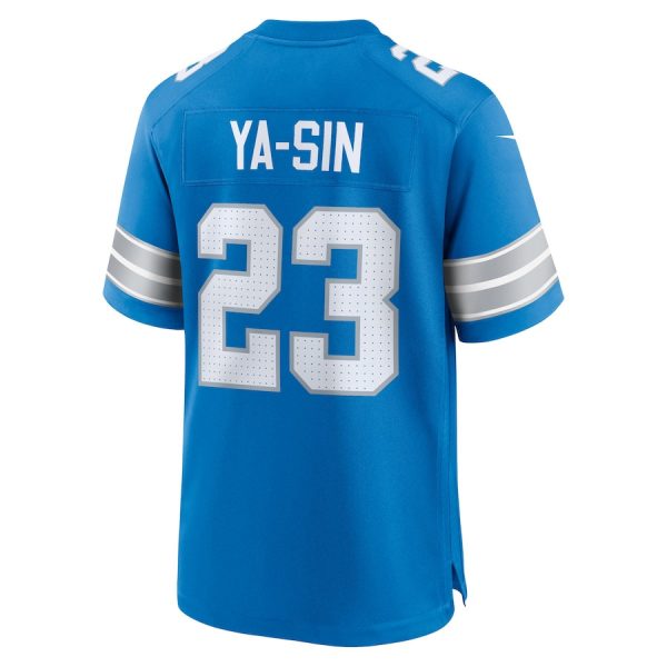Rock Ya-Sin 23 Detroit Lions Team Game Men Jersey - Blue - Image 3