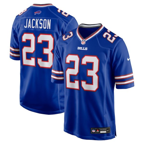 Dane Jackson 23 Buffalo Bills Team Game Men Jersey - Royal