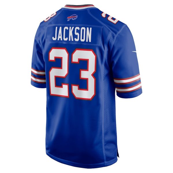Dane Jackson 23 Buffalo Bills Team Game Men Jersey - Royal - Image 3