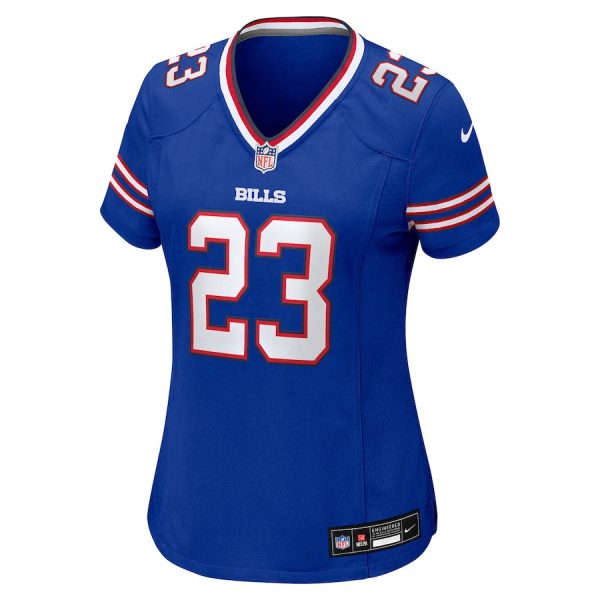 Dane Jackson 23 Buffalo Bills Women's Team Game Jersey - Royal - Image 2