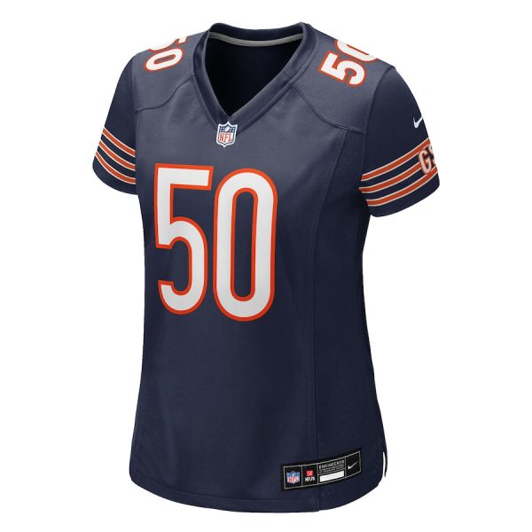 Grady Jarrett 50 Chicago Bears Women's Team Game Jersey - Navy - Image 2