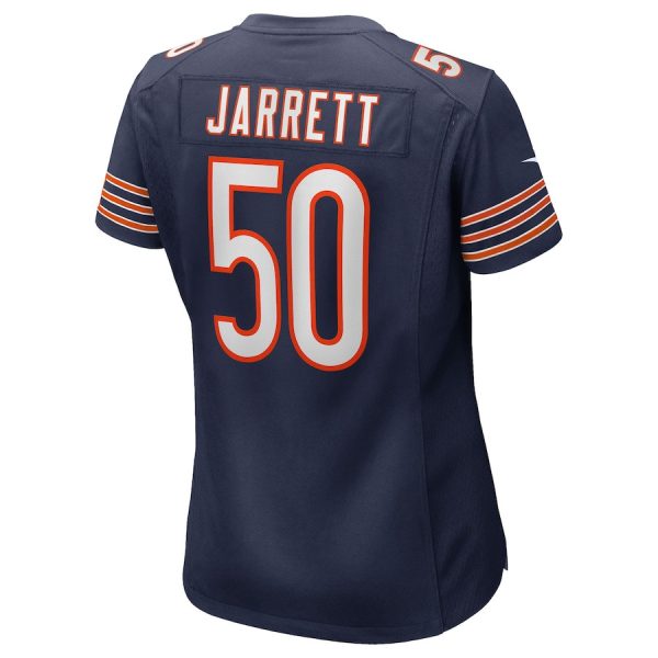 Grady Jarrett 50 Chicago Bears Women's Team Game Jersey - Navy - Image 3