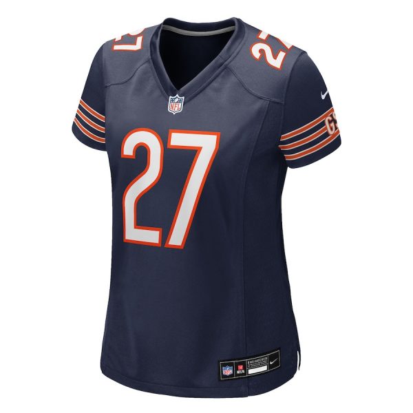 Swayze Bozeman 27 Chicago Bears Women's Team Game Jersey - Navy - Image 2