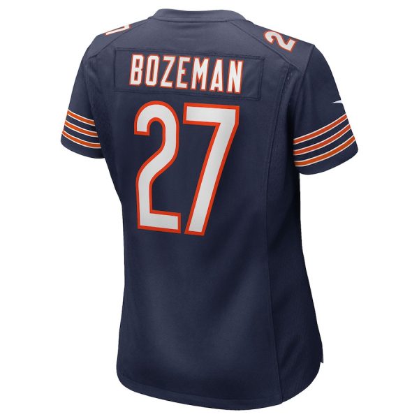 Swayze Bozeman 27 Chicago Bears Women's Team Game Jersey - Navy - Image 3